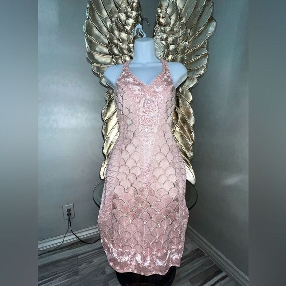 Gorgeous Sue Wong Nocturne Size 2 Pink Dress - Picture 3 of 16